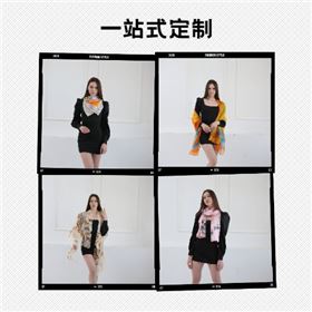 女真絲圍巾、真絲圍巾、圍巾絲巾